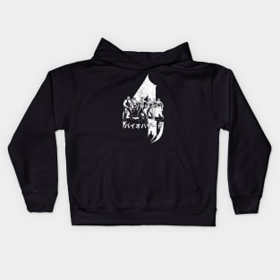 Evil Evolves - Double Print White Kids Hoodie